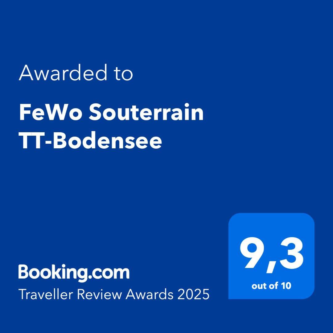 Fewo Souterrain Tt-Bodensee Tettnang Extérieur photo